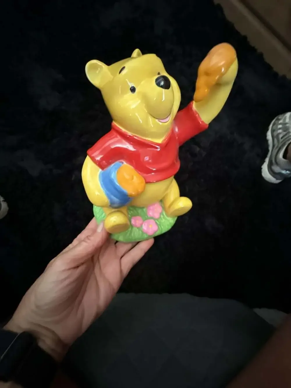 Winnie the Pooh Bank Disney by Enesco Group Porcelain Bank VTG